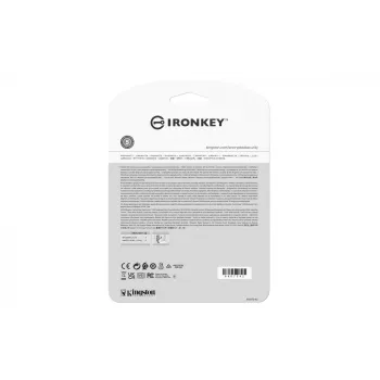 Kingston Technology IronKey 64GB Vault Privacy 50 AES-256 krüpteeritud, FIPS 197