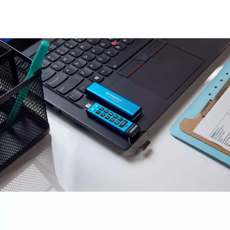 Kingston Technology IronKey 256GB USB-C klahvistikuga 200C, FIPS 140-3 tase 3, AES-256