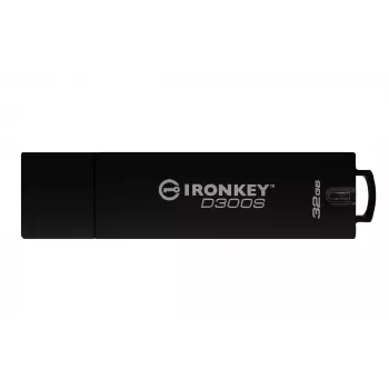 Kingston Technology IronKey 32GB D300S AES 256 XTS krüptitud USB-mälupulk