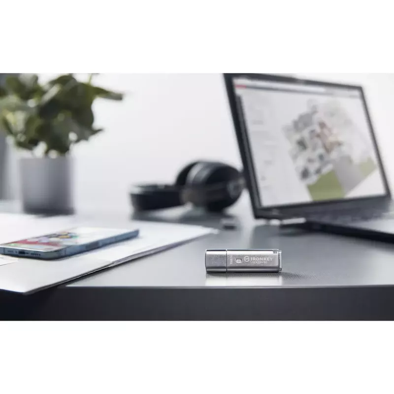 Kingston Technology IronKey 128GB IKLP50 AES USB, 256-bitise krüptimisega