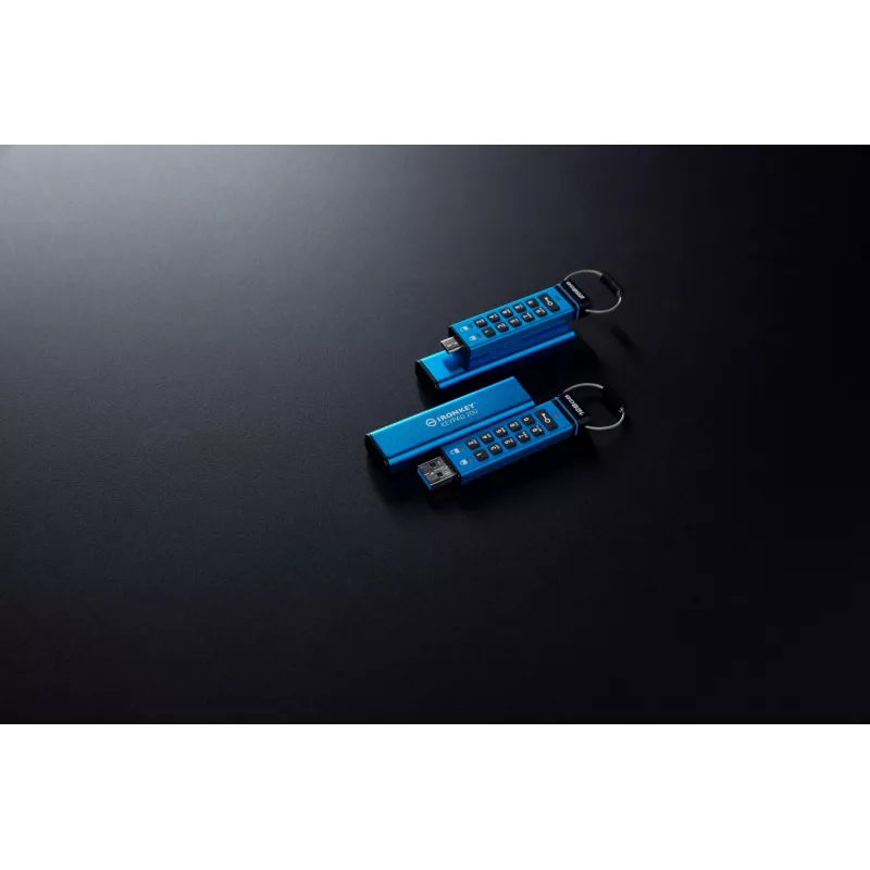 Kingston Technology IronKey 128GB Keypad 200, FIPS 140-3 Level 3, AES-256 riistvaralise krüptimisega