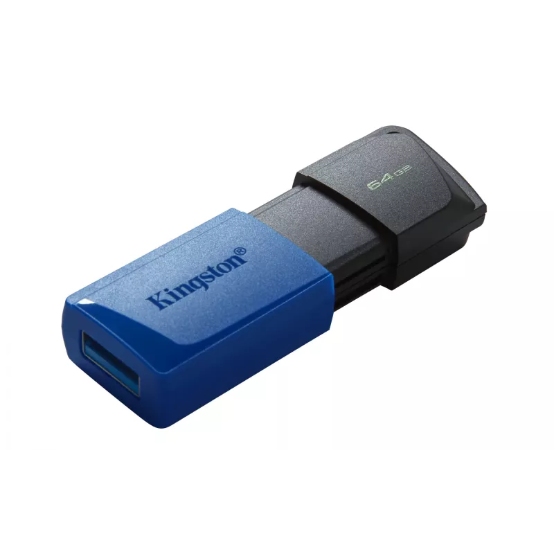 Kingston Technology DataTraveler 64GB USB3.2 Gen 1 Exodia M (must + sinine) – 2 tk