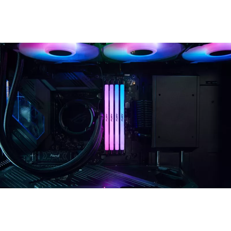 Kingston Technology FURY 96GB 6000MT/s DDR5 CL32 DIMM (2-pakk) Renegade RGB XMP