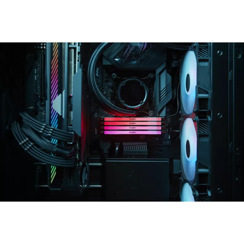 Kingston Technology FURY 96GB 6000MT/s DDR5 CL32 DIMM (2-pakk) Renegade RGB XMP