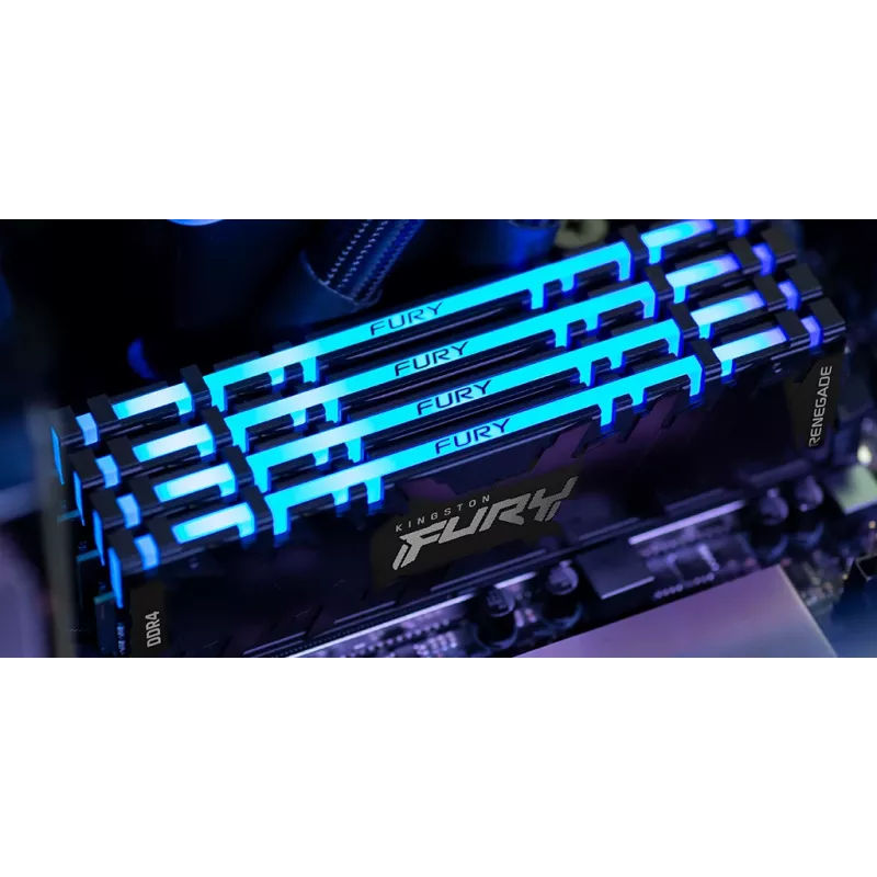 Kingston Technology FURY 32GB 3600MT/s DDR4 CL16 DIMM (2 tk komplekt) 1Gx8 Renegade RGB