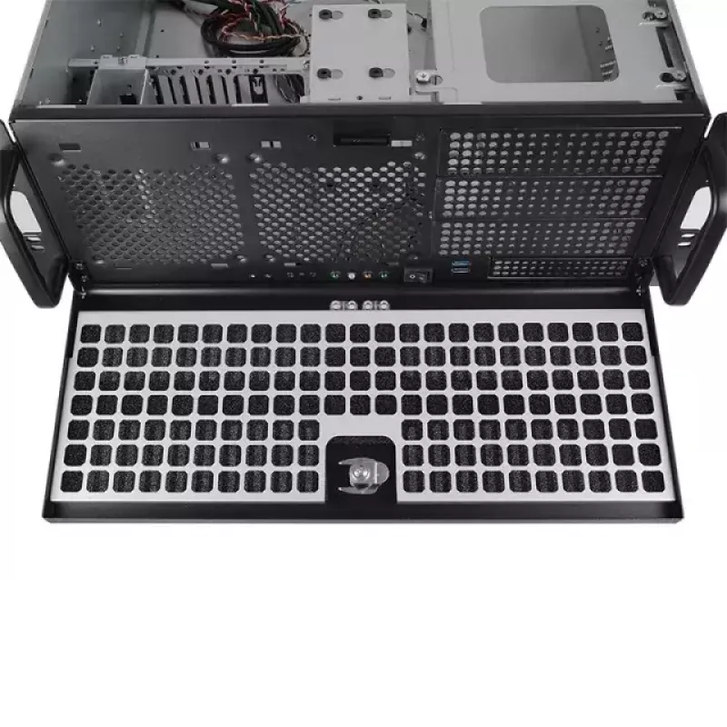 Chieftec UNC-409S-B-OP arvutikorpus, riiulitüüpi, must