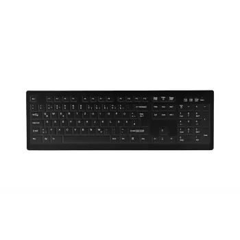 Contour Design Active Key AK-C8100 klaviatuur Meditsiiniline RF juhtmevaba QWERTZ saksa must