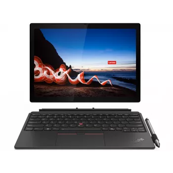 Lenovo ThinkPad X12 Detachable Gen 2 Intel Core Ultra 5 134U hübriid (2-ühes) 31,2 cm (12,3 tolli) puuteekraan Full HD+ 16 GB LPDDR5x-SDRAM 512 GB SSD Wi-Fi 6E (802.11ax) Windows 11 Pro saksa must