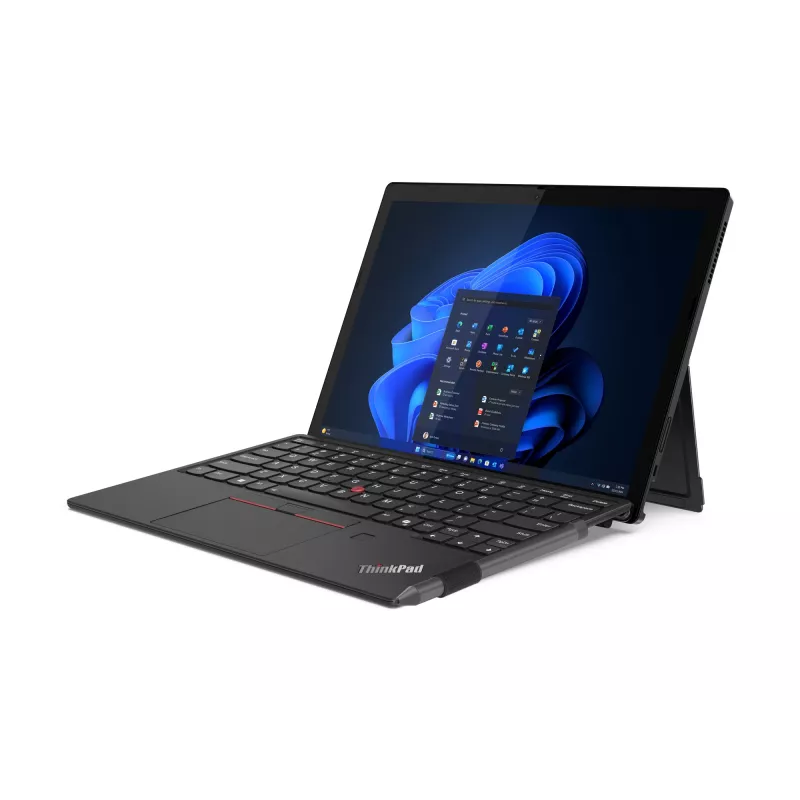 Lenovo ThinkPad X12 Detachable Gen 2 Intel Core Ultra 5 134U hübriid (2-ühes) 31,2 cm (12,3 tolli) puuteekraan Full HD+ 16 GB LPDDR5x-SDRAM 512 GB SSD Wi-Fi 6E (802.11ax) Windows 11 Pro saksa must