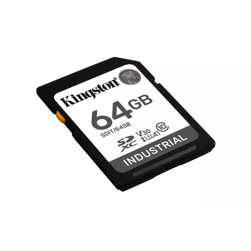 Kingston Technology 64 GB SDXC tööstuslik välkmälu, UHS-I, pSLC
