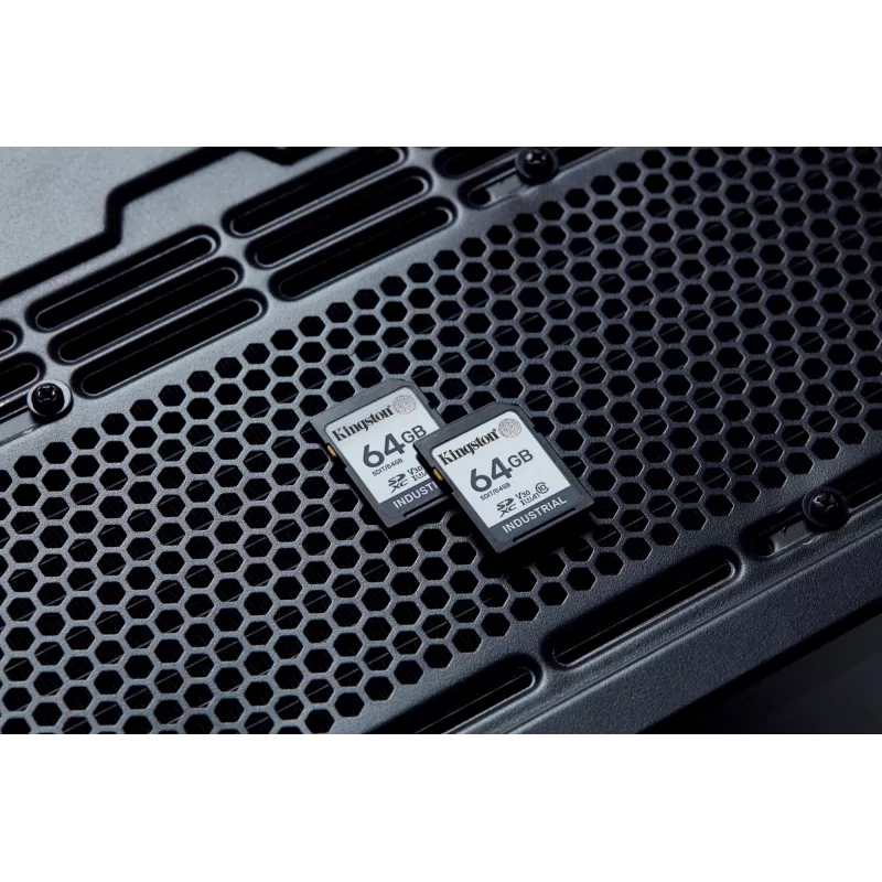 Kingston Technology 64 GB SDXC tööstuslik välkmälu, UHS-I, pSLC