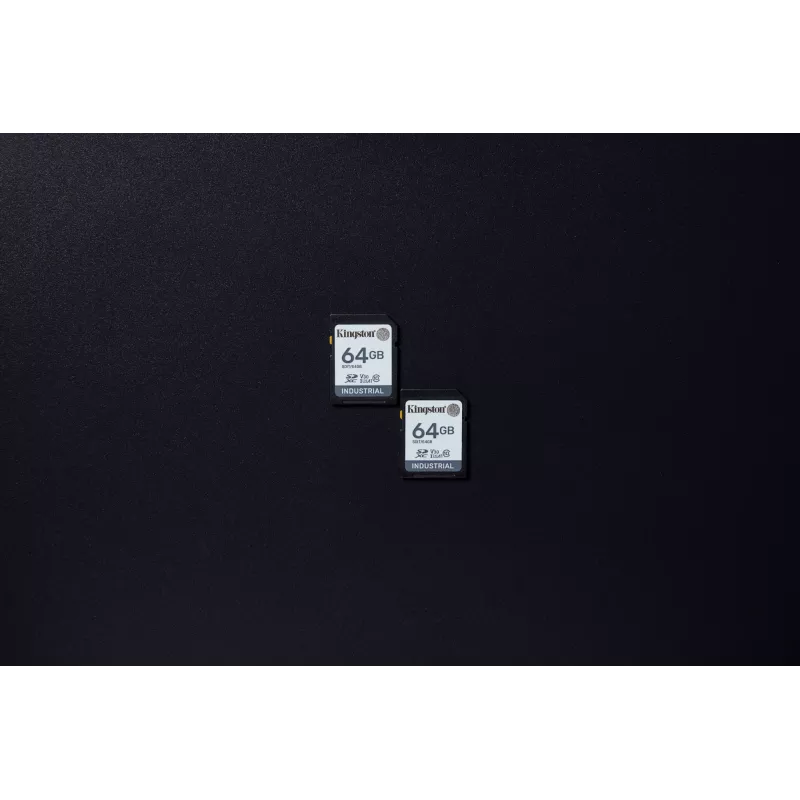Kingston Technology 64 GB SDXC tööstuslik välkmälu, UHS-I, pSLC