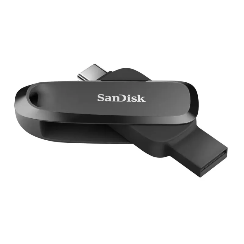 WESTERN DIGITAL SanDisk Phone Drive for Android - 256GB USB-mälupulk - USB-C/A 3.2 Gen 1 - Must