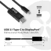 CLUB3D USB USB-C kaabel DP 1.4 8K60Hz M/M 1,8m