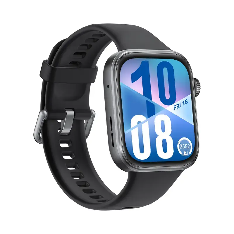Nutikell HUAWEI WATCH FIT 4 — 1.82 tolli (4.62 cm) ekraan, GPS, 400 mAh, alumiiniumkorpus 38 mm, must, polümeerist käerihm