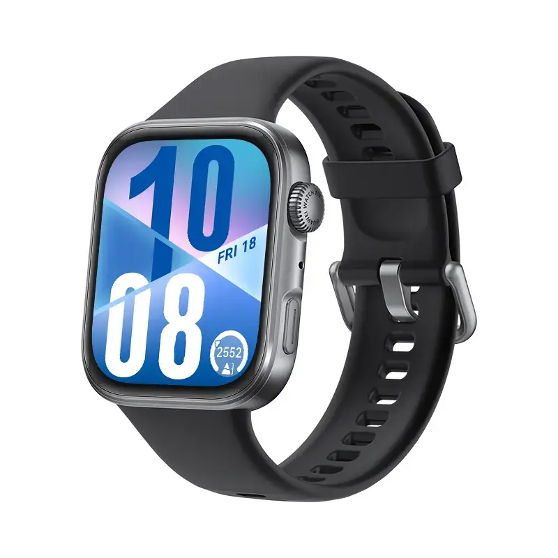 Nutikell HUAWEI WATCH FIT 4 — 1.82 tolli (4.62 cm) ekraan, GPS, 400 mAh, alumiiniumkorpus 38 mm, must, polümeerist käerihm
