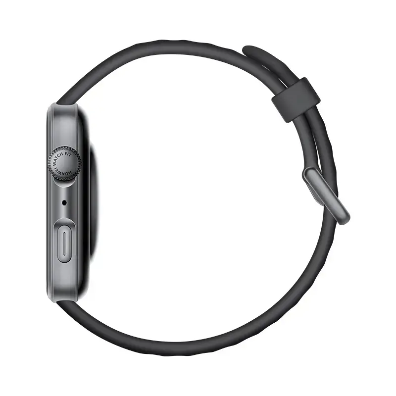Nutikell HUAWEI WATCH FIT 4 — 1.82 tolli (4.62 cm) ekraan, GPS, 400 mAh, alumiiniumkorpus 38 mm, must, polümeerist käerihm