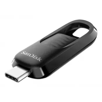 WESTERN DIGITAL Sandisk Ultra Slider - 256 GB USB-mälupulk - USB-C 3.2 Gen 1 - sissetõmmatav pistik