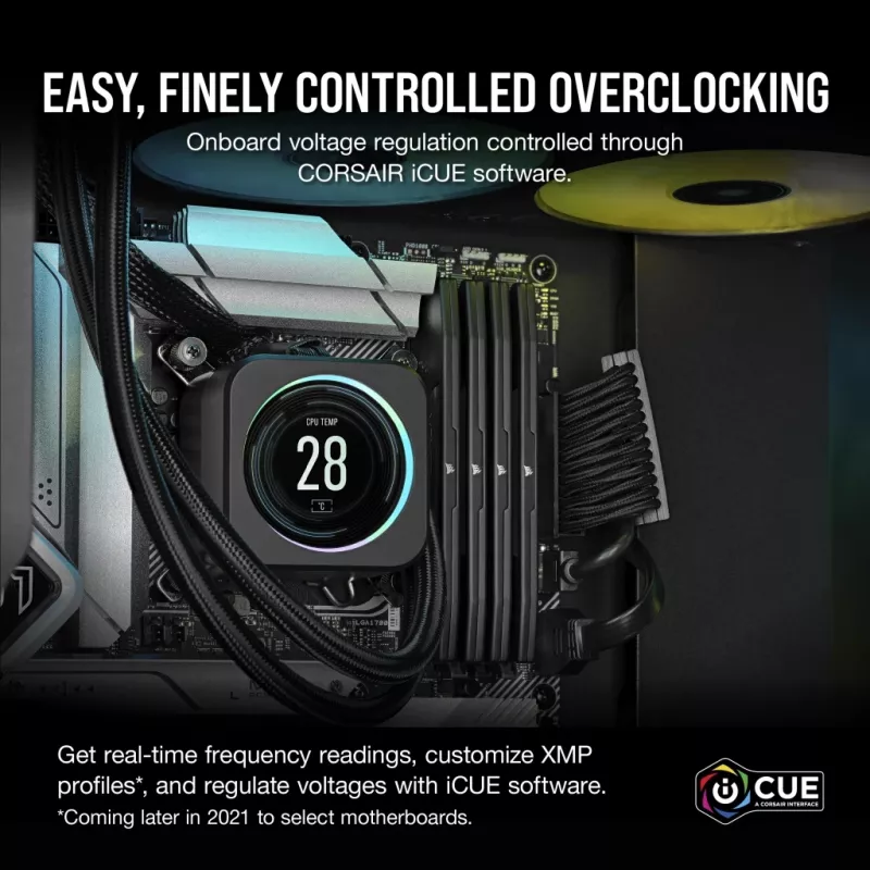 CORSAIR Memory 32GB (2x16gb) DDR5 Dram 6000mt/s CL36 AMD Expo & Intel Xmp Memory Kit Vengeance