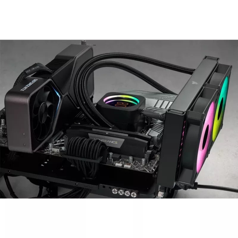 CORSAIR Memory 32GB (2x16gb) DDR5 Dram 6000mt/s CL36 AMD Expo & Intel Xmp Memory Kit Vengeance