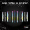 CORSAIR mälu 32GB DDR5 (2x16GB) DRAM 7000MT/s CL34 mälukomplekt Vengeance RGB must