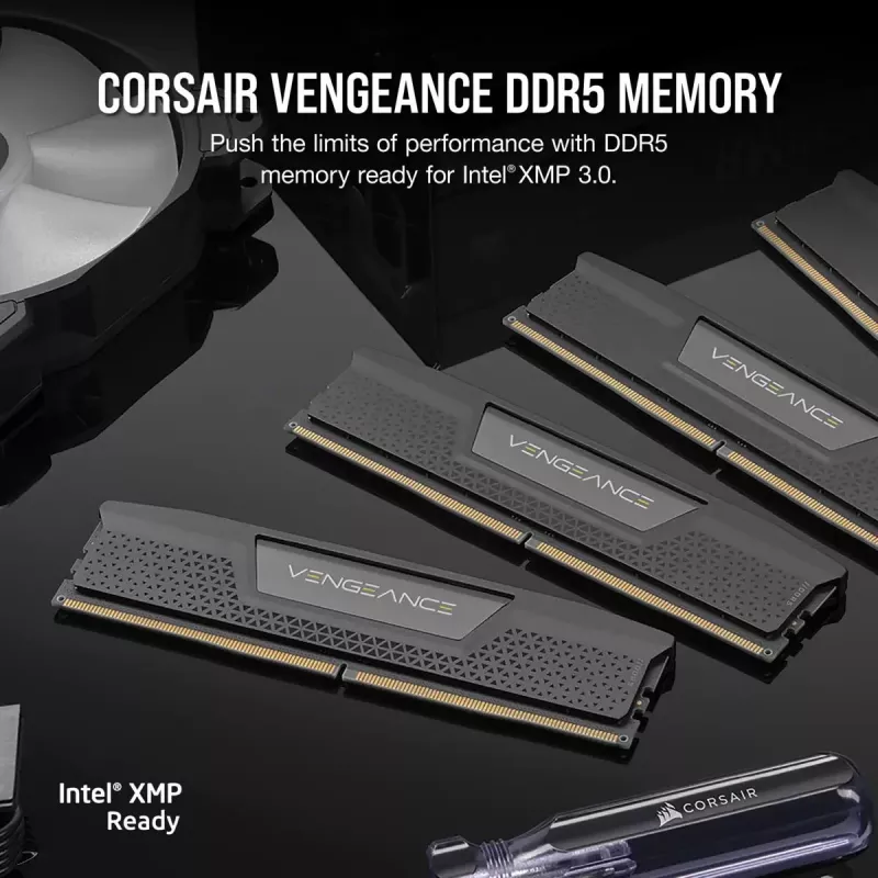 CORSAIR Memory 32GB (2x16gb) DDR5 Dram 7200mt/s CL34 Memory Kit Vengeance - Must