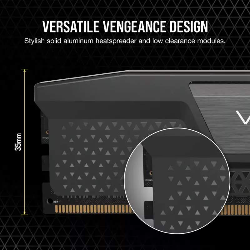 CORSAIR Memory 32GB (2x16gb) DDR5 Dram 7200mt/s CL34 Memory Kit Vengeance - Must