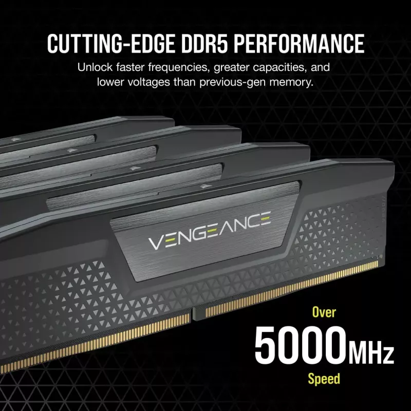 CORSAIR Memory 32GB (2x16gb) DDR5 Dram 7200mt/s CL34 Memory Kit Vengeance - Must