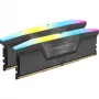DIMM 64 GB DDR5-6000 (2x 32 GB) Dual-Kit, Arbeitsspeicher grau, CMH64GX5M2B6000Z30, Vengeance RGB, INTEL XMP, AMD EXPO