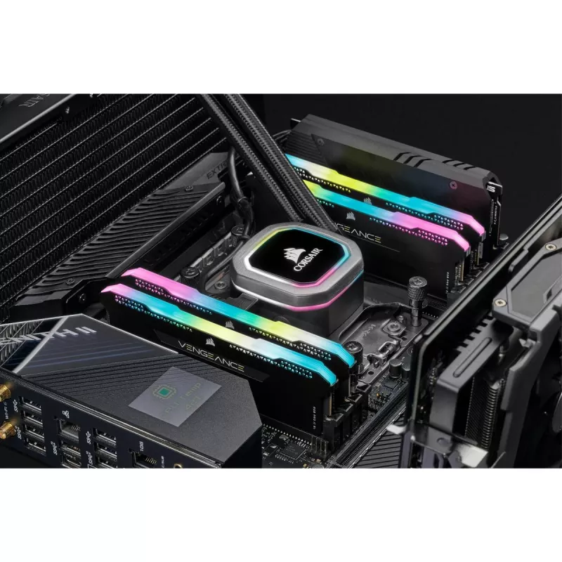 CORSAIR Memory 32GB DDR4 3200MHz C16 (2x16gb) Vengeance RGB Pro Must