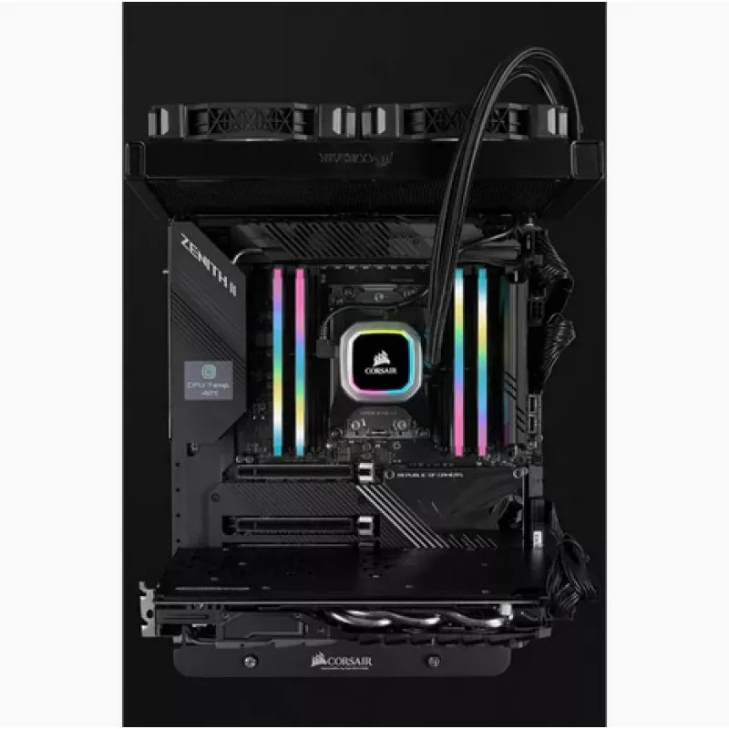 CORSAIR mälukomplekt 64GB DDR4 (4 x 16GB) Dram 3200MHz C16 Vengeance RGB Pro SL Must