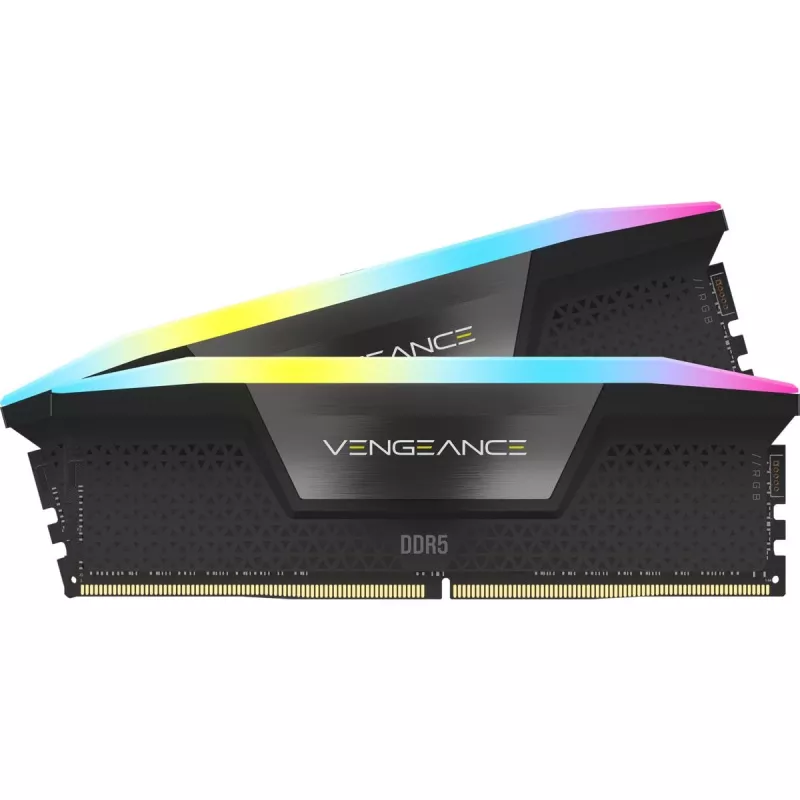 CORSAIR Memory 48GB (2x24gb) DDR5 Dram 5200mt/s CL38 Memory Kit Vengeance RGB Must