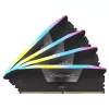 DIMM 128 GB DDR5-5600 (4x 32 GB) Quad-Kit, Arbeitsspeicher schwarz, CMH128GX5M4B5600C40, Vengeance RGB, INTEL XMP