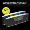 CORSAIR Memory 32GB DDR5 (2x16gb) Dram 6400mt/s CL32 Vengeance RGB mälukomplekt - must