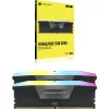 CORSAIR Memory 32GB DDR5 (2x16gb) Dram 6400mt/s CL32 Vengeance RGB mälukomplekt - must