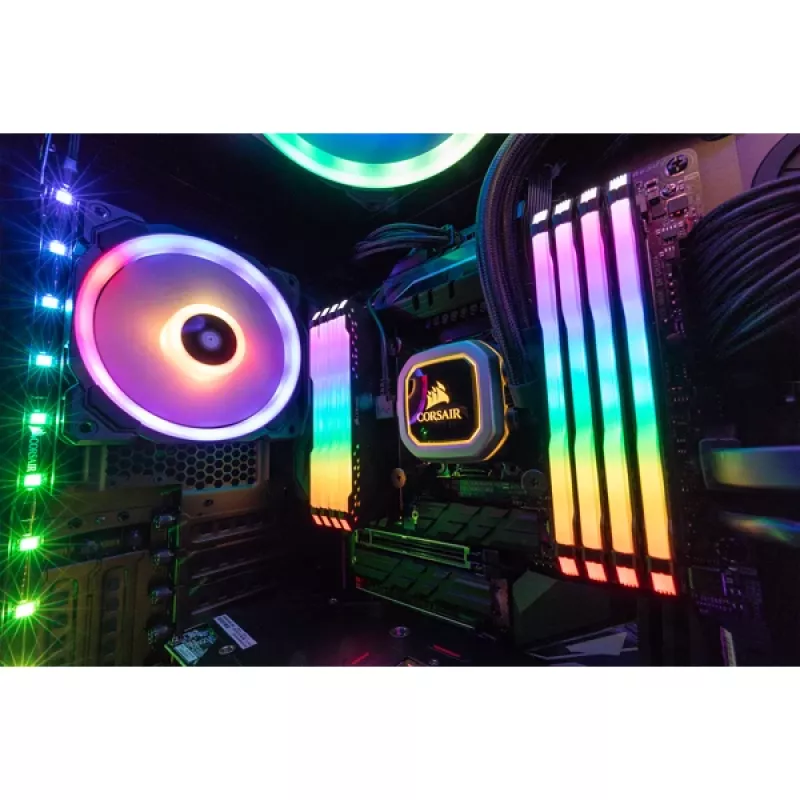 Corsair Vengeance RGB PRO 16 GB (2x8 GB) DDR4-2933 CL16 mälukomplekt, must