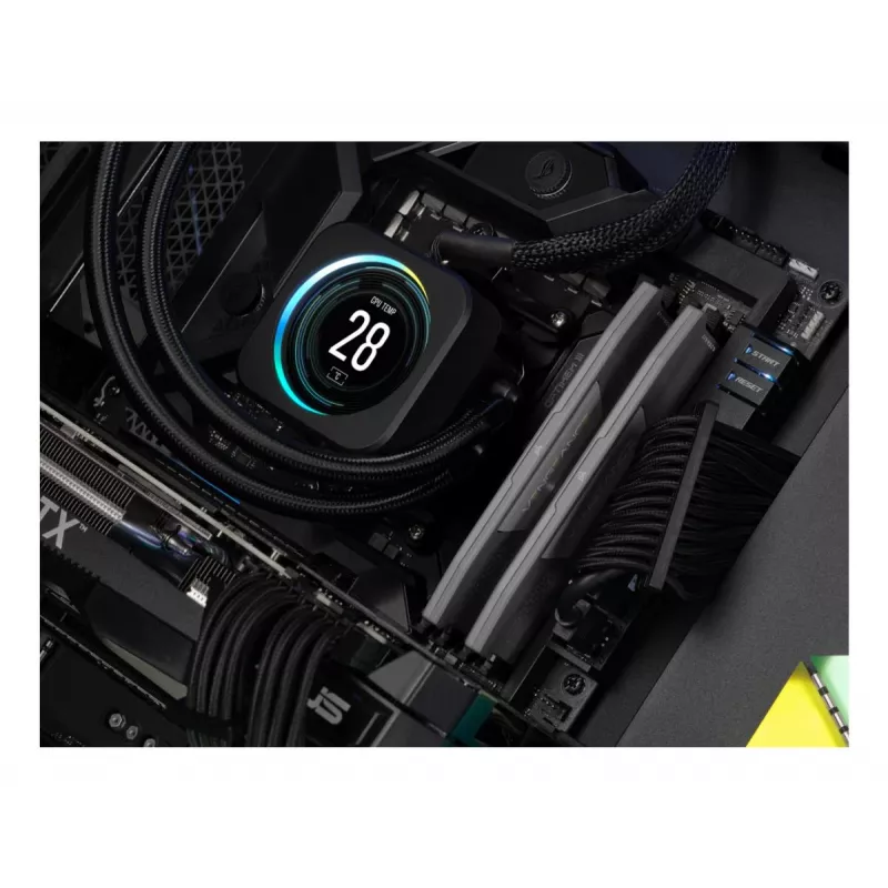 CORSAIR Memory 64 GB – DDR5 (4x16 GB) DRAM 5600 MT/s CL36 AMD EXPO ja Intel XMP mälukomplekt Vengeance