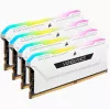 CORSAIR mälu 64GB DDR4 (4 x 16GB) DRAM 3200MHz C16 mälukomplekt Vengeance RGB Pro Valge