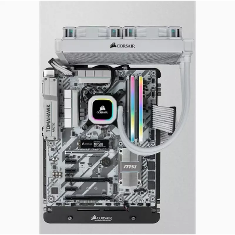 CORSAIR mälu 64GB DDR4 (4 x 16GB) DRAM 3200MHz C16 mälukomplekt Vengeance RGB Pro Valge