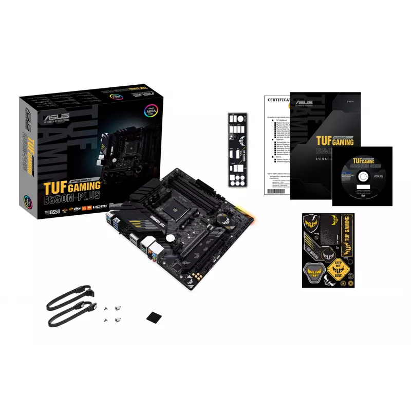 ASUS TUF GAMING B550M PLUS AMD B550 Socket AM4 micro ATX