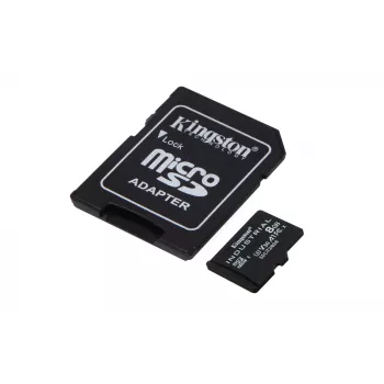 Kingston Technology 8GB microSDHC Industrial C10 A1 pSLC kaart + SD-adapter