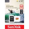WESTERN DIGITAL Extreme microSDXC 64GB SD-adapter märulikaameratele ja droonidele 170MB/s 80MB/s A2 C10 V30 UHS-I U3