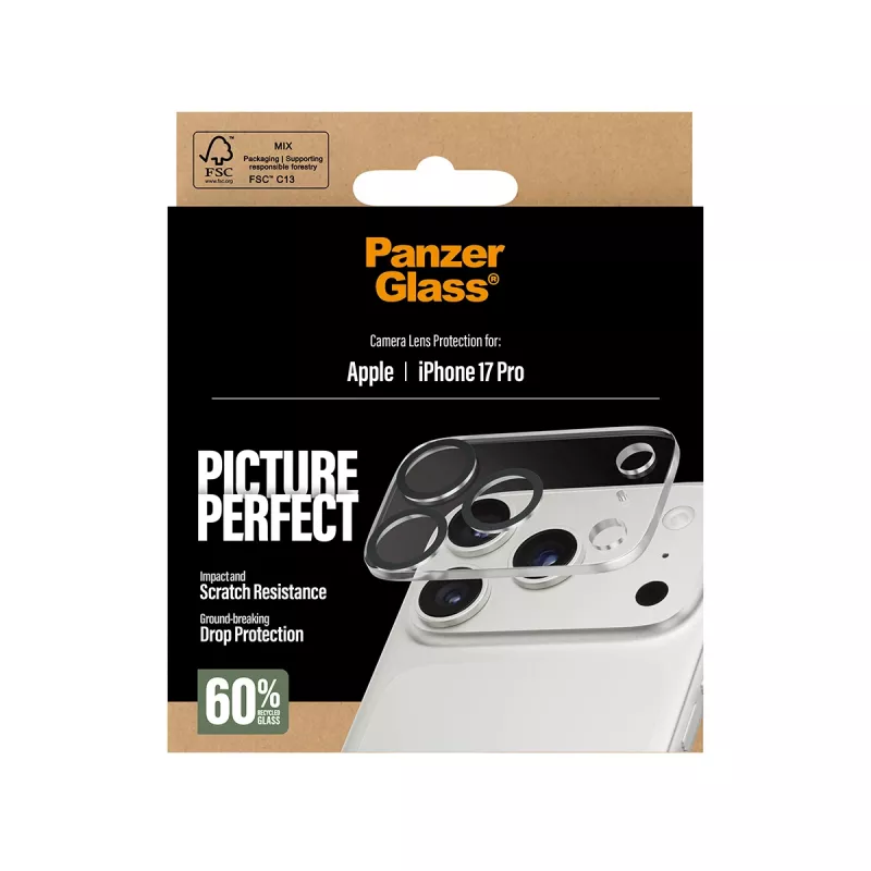 Camera Lens Protector PanzerGlass iPhone 17 Pro Scratch Shock Resistant