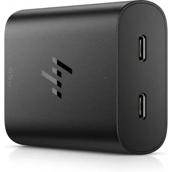HP 65W GaN USB-C sülearvuti laadija, sülearvuti, siseruumides, 65 W, 5,9,12,15,20 V, 65 W, Kodu