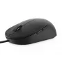 DELL Pro juhtmega hiir - MS3220 - must, kahekäeline, laser, USB Type-A, 3200 DPI, 2 ms, must