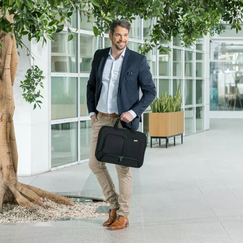 DICOTA Eco Top Traveler Pro - 15-17.3in sülearvutikott - Must / 1680d Rpet Polyester