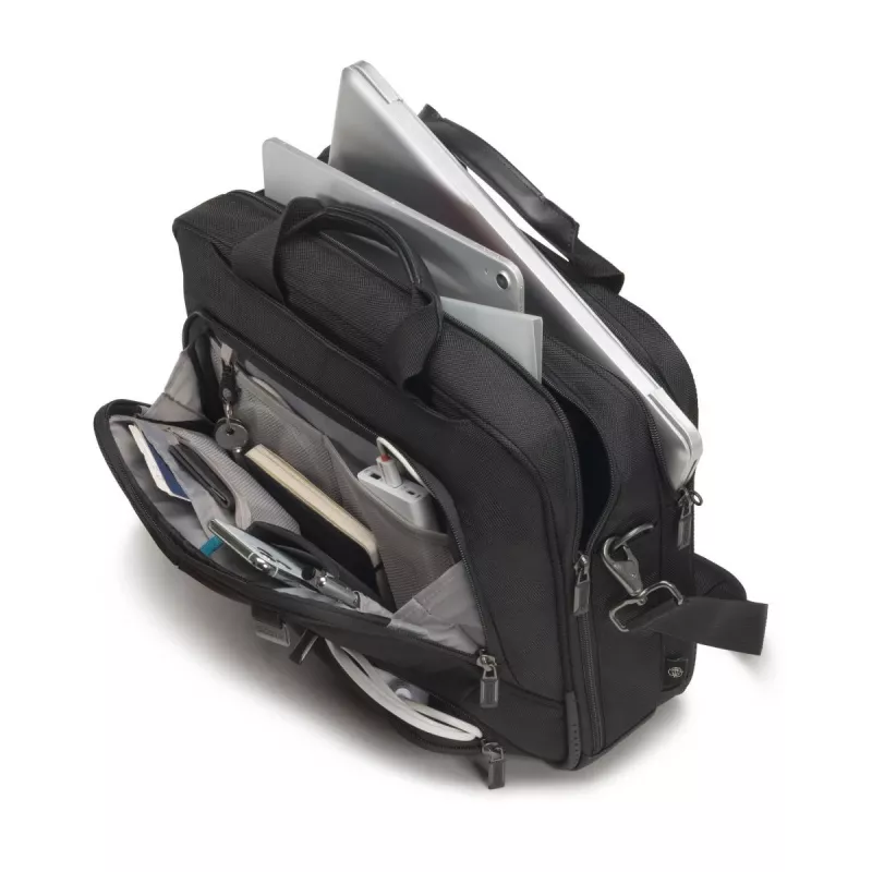 DICOTA Eco Top Traveler Pro - 15-17.3in sülearvutikott - Must / 1680d Rpet Polyester