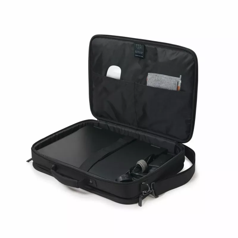 DICOTA Eco Multi Plus Base - 15-17,3-tolline sülearvutikott - Must / 300d taaskasutatud PET-polüester