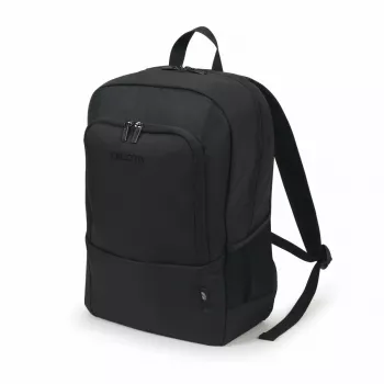 DICOTA Eco Backpack Base - 13-14,1-tolline sülearvuti seljakott - Must / 300d Rpet polüester