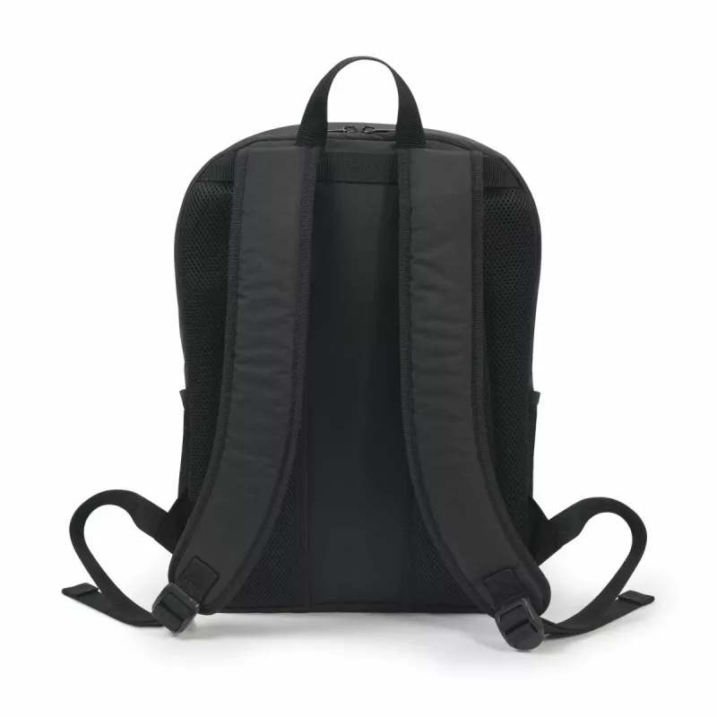 DICOTA Eco Backpack Base - 13-14,1-tolline sülearvuti seljakott - Must / 300d Rpet polüester